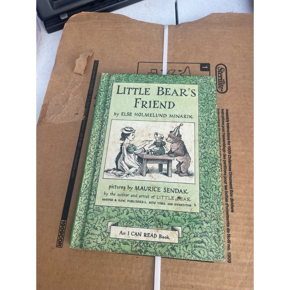 1960, Little Bear's Friend by Else H. Minarik, ILLUS MAURICE SENDAK, HB 1st VG